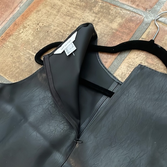 H&M Size Small Black Faux Leather Tank Top - Picture 10 of 12